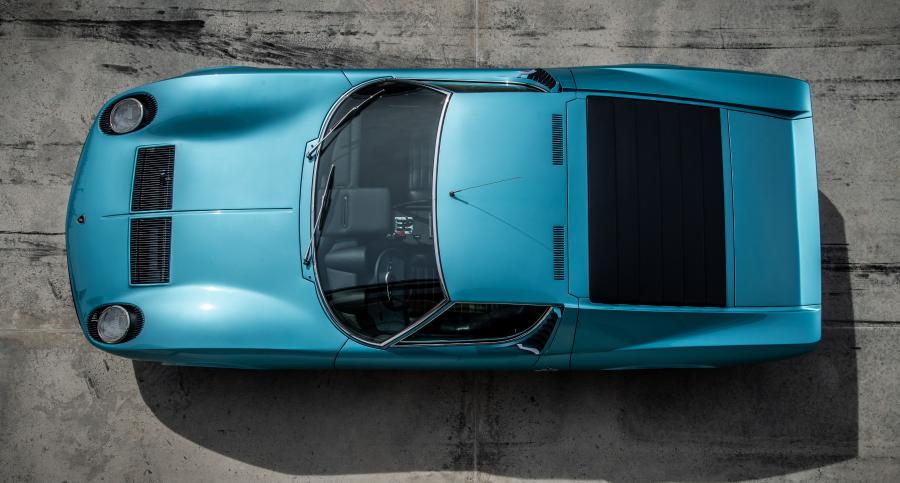  Lamborghini Miura P400 S (Blue) 1971 года  (фото 8 из 13)